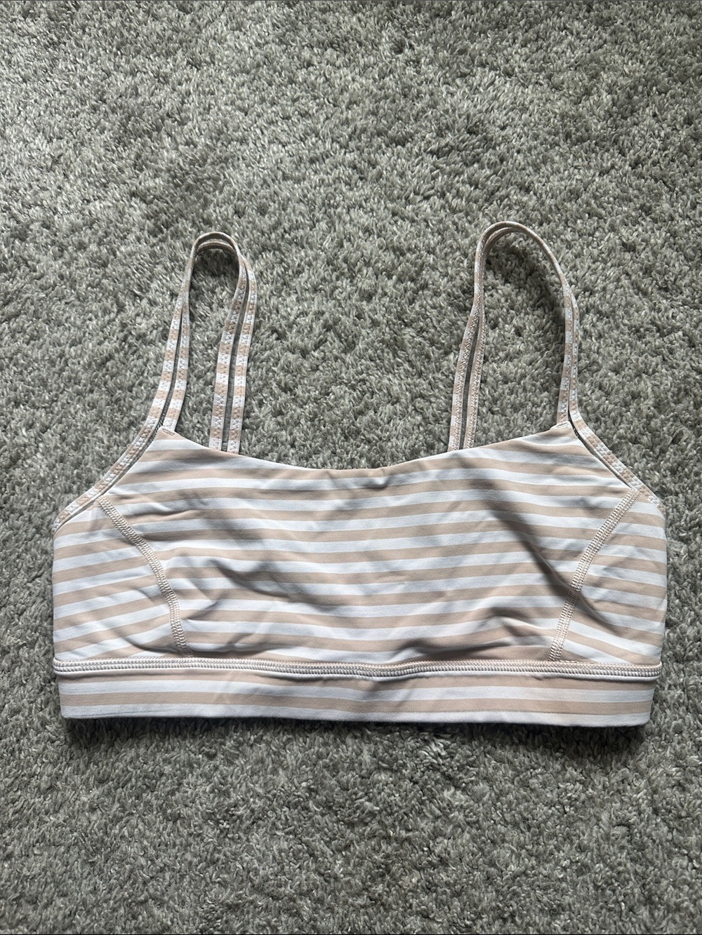 lululemon striped bra